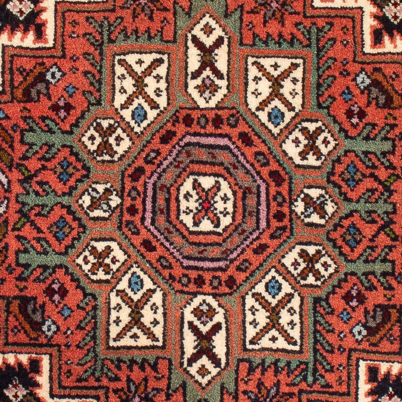 Tapis persan - Nomadic - 92 x 58 cm - rouge
