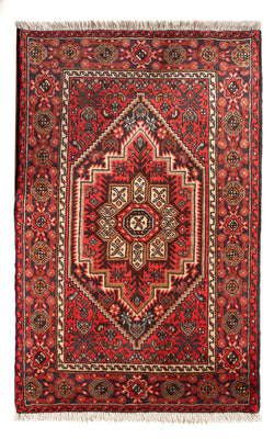 Tapis persan - Nomadic - 99 x 60 cm - rouge