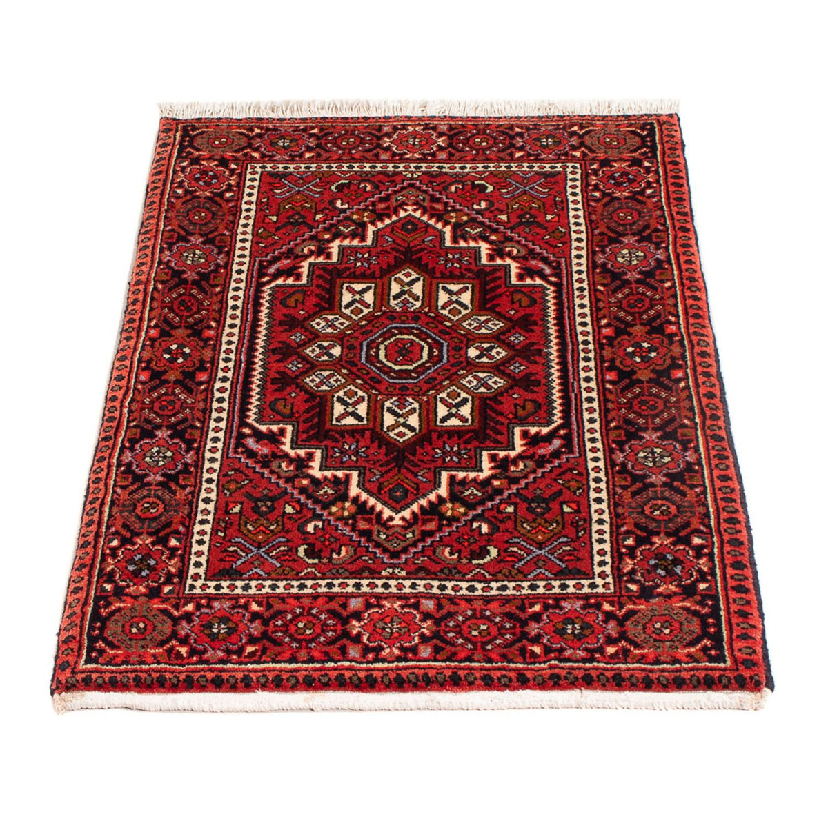 Tapis persan - Nomadic - 95 x 60 cm - rouge