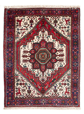 Tapis persan - Nomadic - 95 x 58 cm - crème