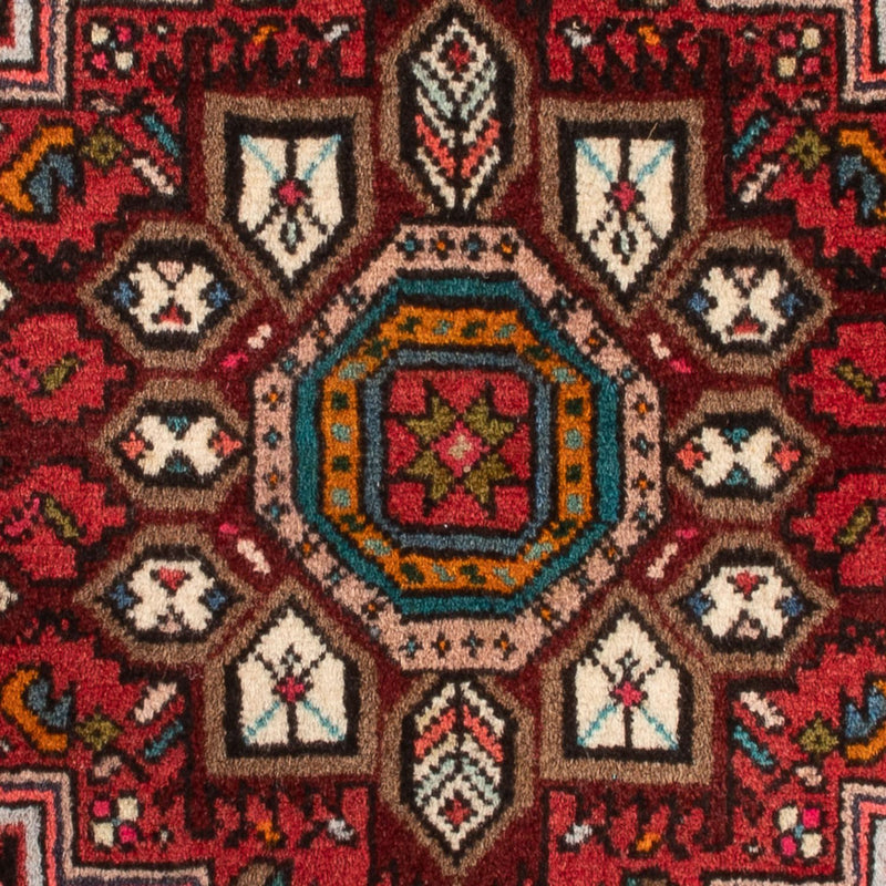 Tapis persan - Nomadic - 74 x 53 cm - rouge