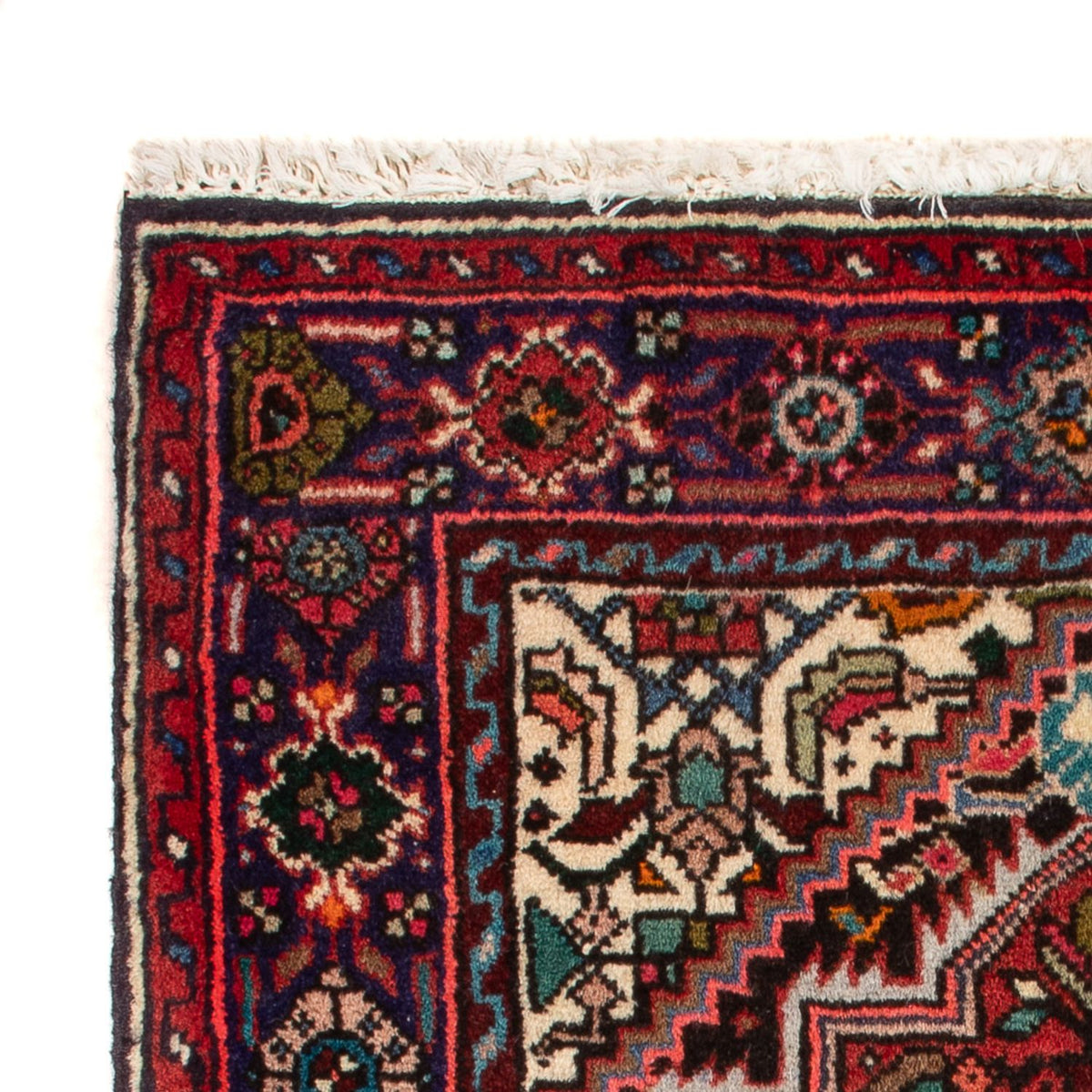 Tapis persan - Nomadic - 74 x 53 cm - rouge