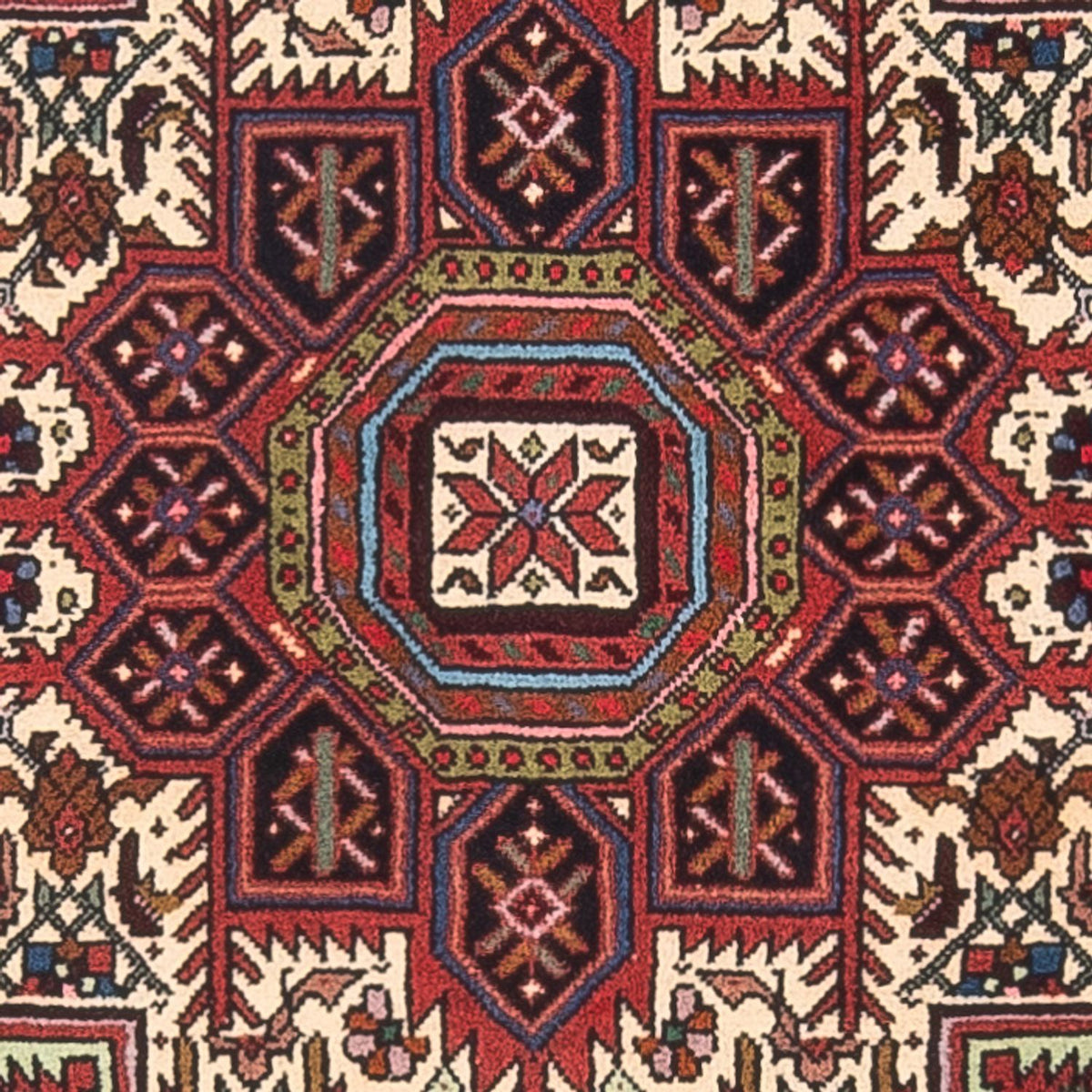 Tapis persan - Nomadic - 122 x 80 cm - rouille