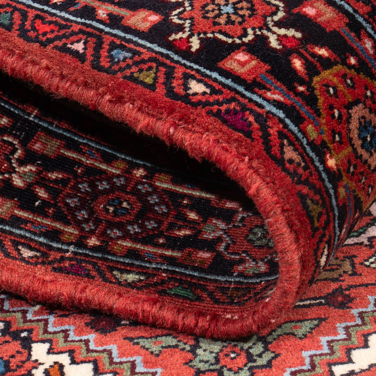 Tapis persan - Nomadic - 122 x 80 cm - rouille