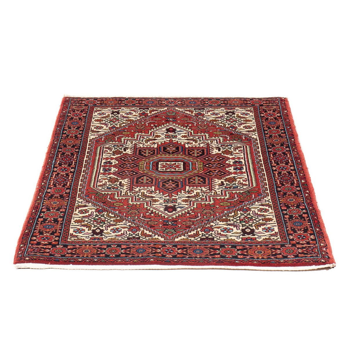 Tapis persan - Nomadic - 122 x 80 cm - rouille