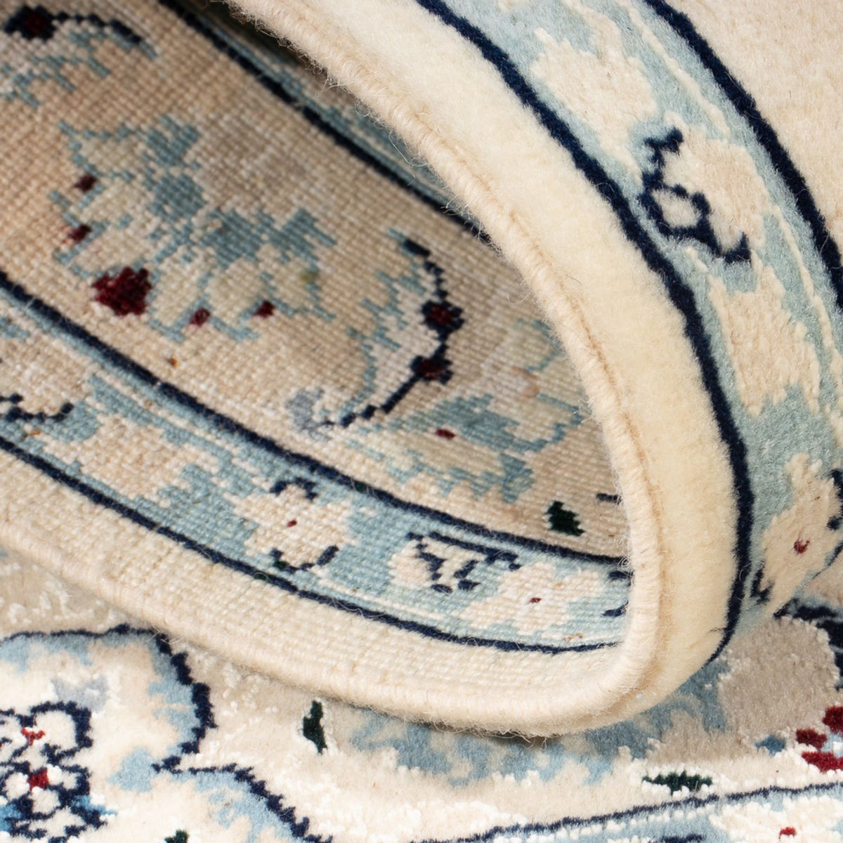 Tapis persan - Nain - Premium - 101 x 67 cm - crème