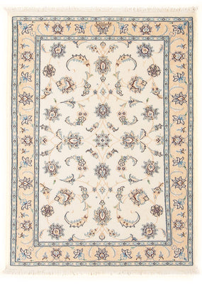 Tapis persan - Nain - Premium - 115 x 74 cm - crème
