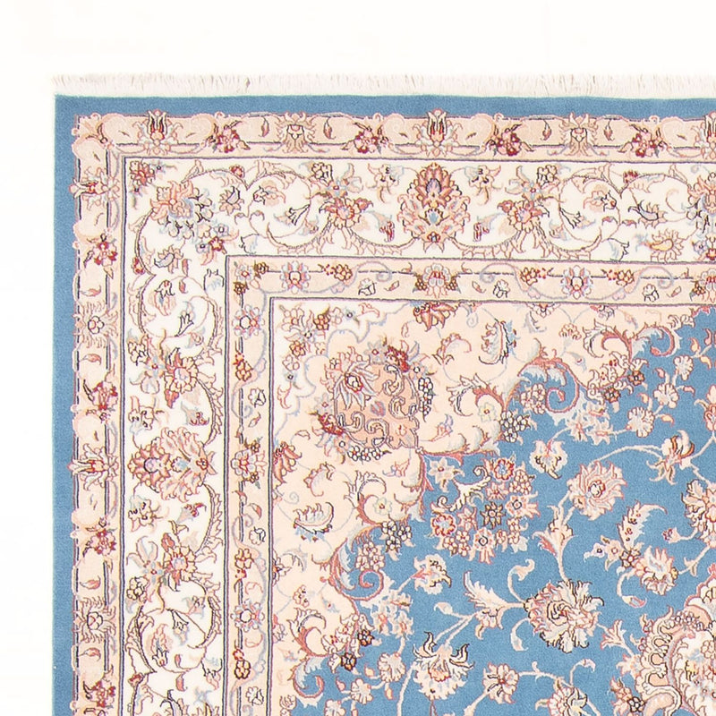 Tapis persan - Tabriz - Royal - 298 x 197 cm - bleu clair