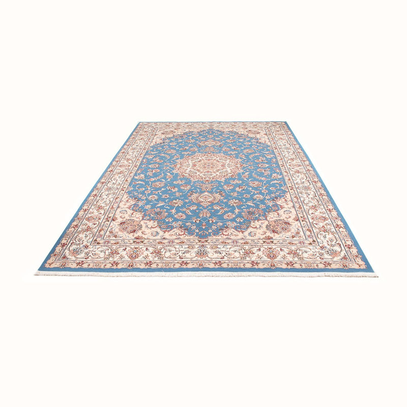Tapis persan - Tabriz - Royal - 298 x 197 cm - bleu clair