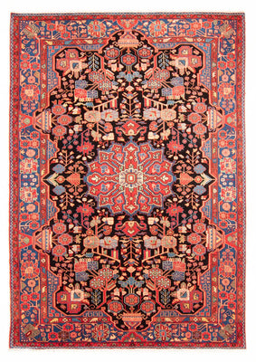 Tapis persan - Nomadic - 291 x 200 cm - bleu foncé