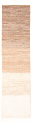 Tapis de couloir Tapis Gabbeh - Persan - 345 x 87 cm - naturel