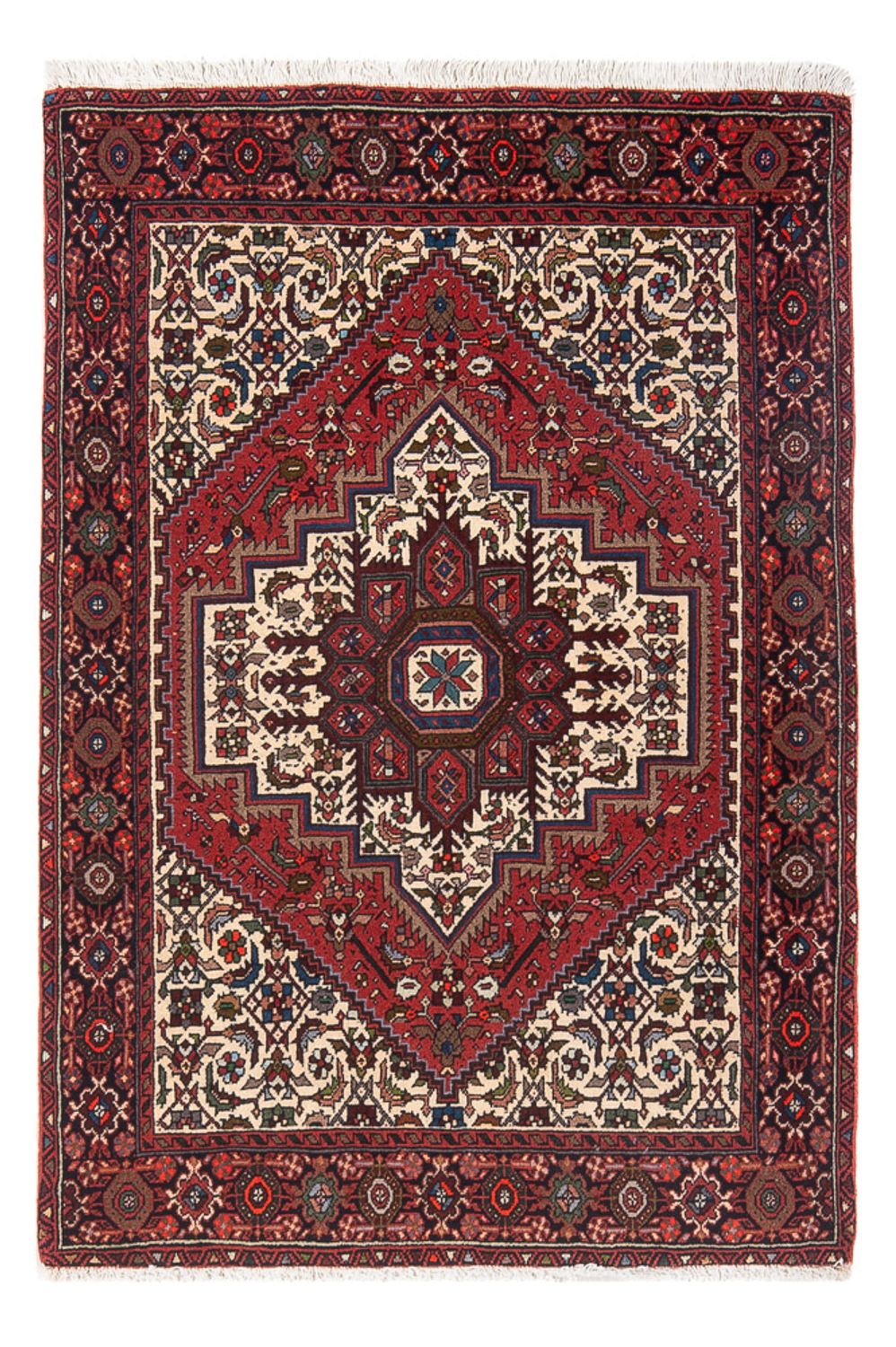 Tapis persan - Nomadic - 122 x 80 cm - rouille