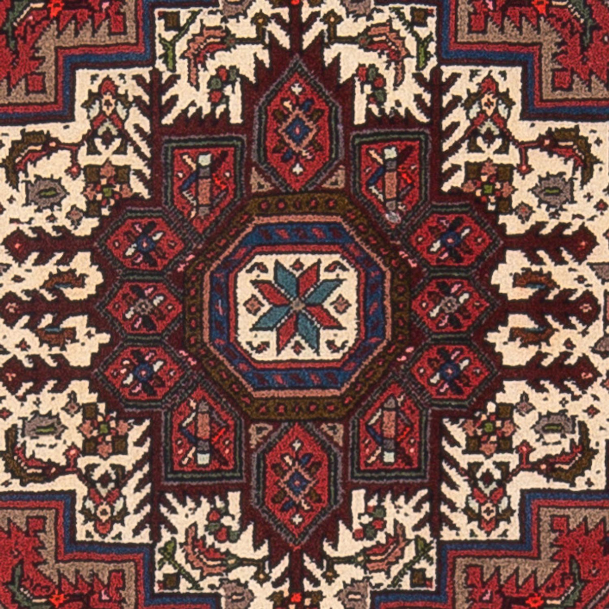 Tapis persan - Nomadic - 122 x 80 cm - rouille