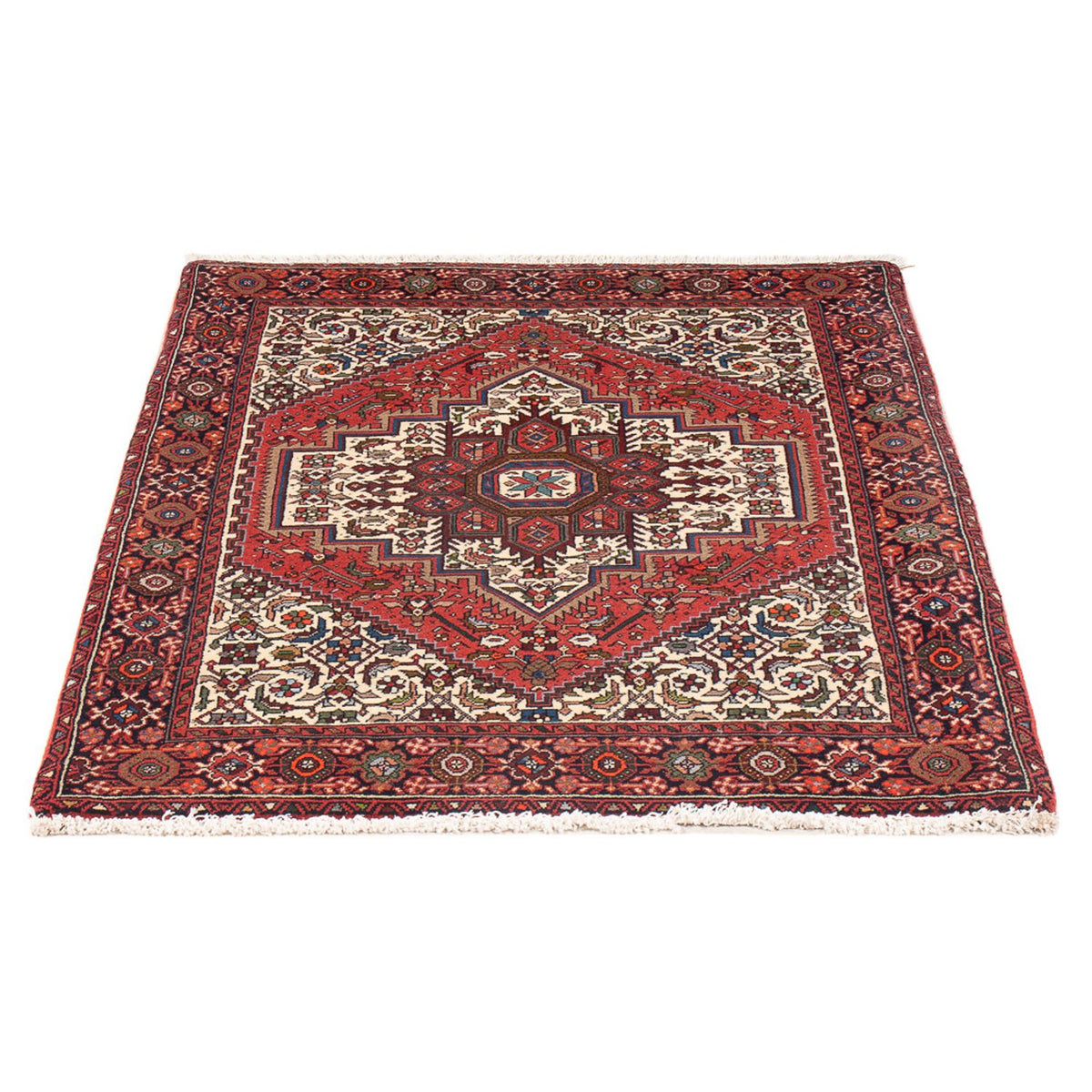Tapis persan - Nomadic - 122 x 80 cm - rouille