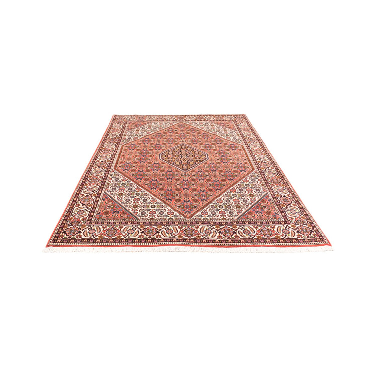 Tapis persan - Bidjar - 247 x 172 cm - rouge