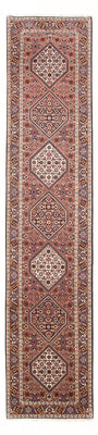 Tapis de couloir Tapis persan - Bidjar - 395 x 84 cm - rouge
