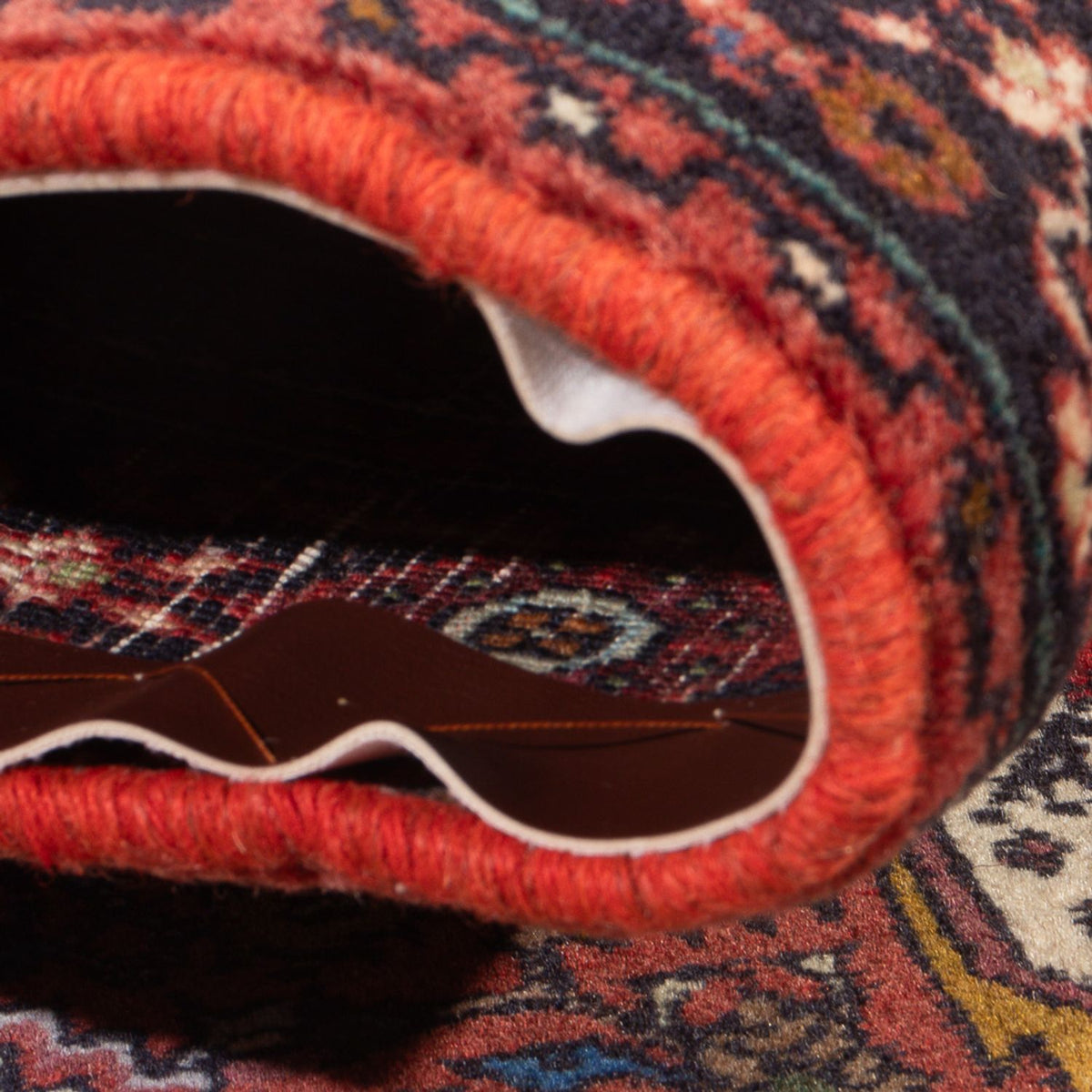 Tapis persan - Nomadic - 123 x 81 cm - rouille