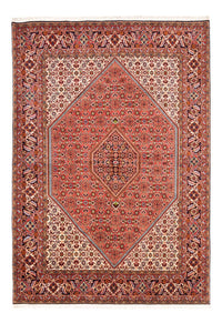 Tapis persan - Bidjar - 253 x 168 cm - rouge