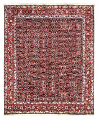 Tapis persan - Bidjar - 247 x 196 cm - bleu foncé