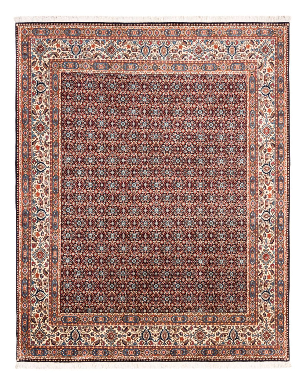 Tapis persan - Classique - 244 x 197 cm - beige foncé