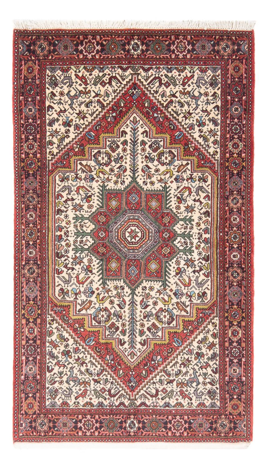 Tapis persan - Nomadic - 126 x 80 cm - crème