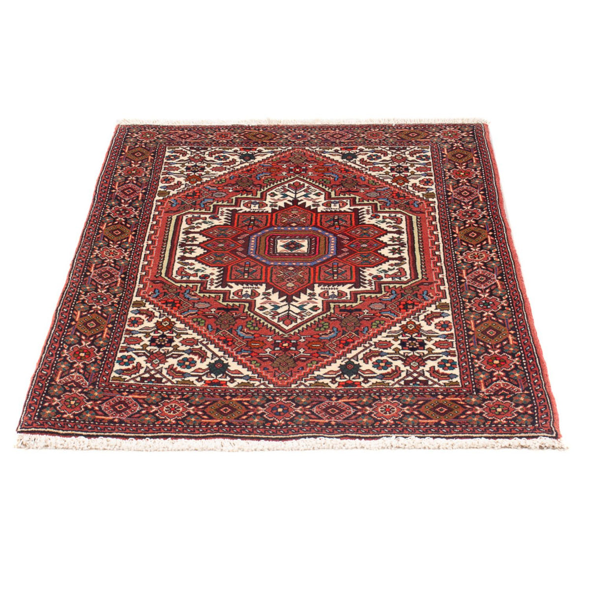 Tapis persan - Nomadic - 115 x 73 cm - rouge