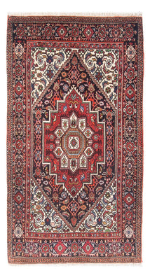 Tapis persan - Nomadic - 132 x 78 cm - rouge clair