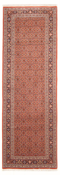 Tapis de couloir Tapis persan - Bidjar - 300 x 100 cm - rouge