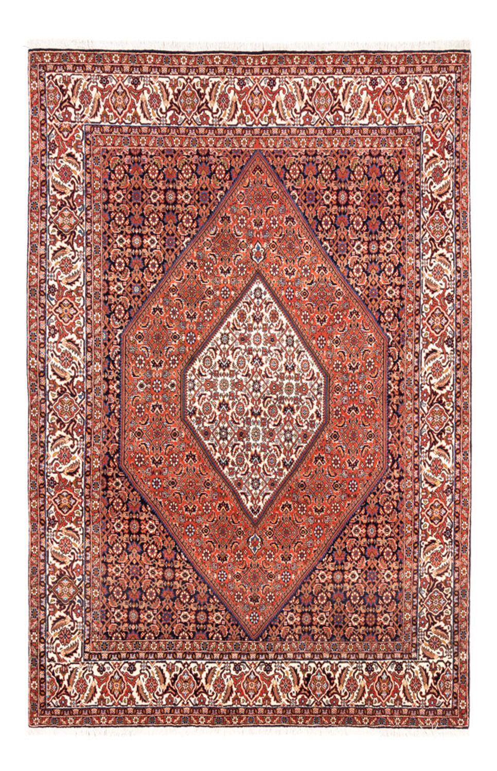 Tapis persan - Bidjar - 240 x 170 cm - rouge