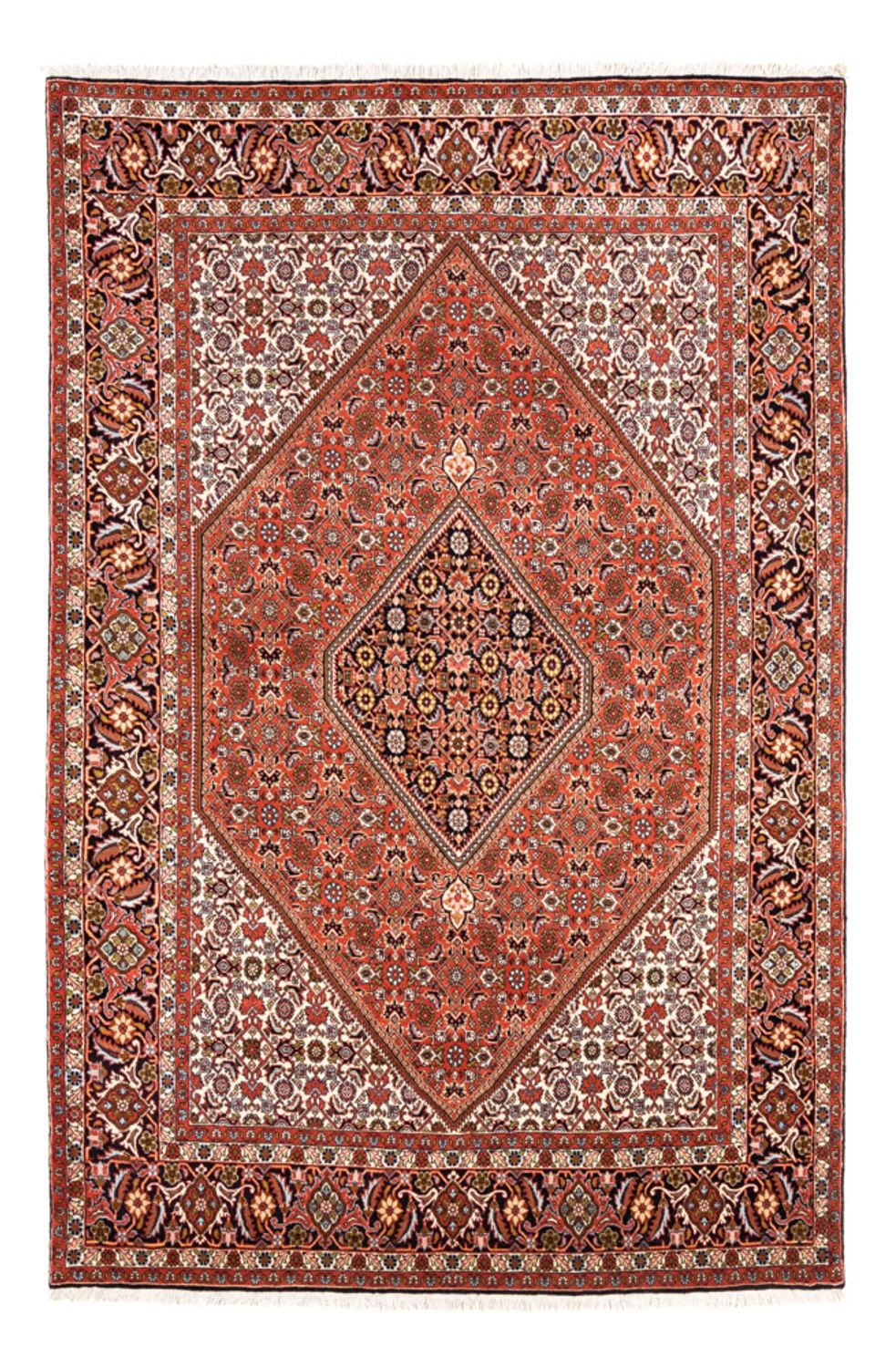 Tapis persan - Bidjar - 250 x 172 cm - rouge