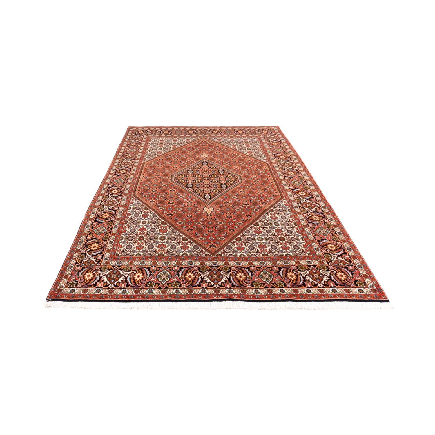 Tapis persan - Bidjar - 250 x 172 cm - rouge