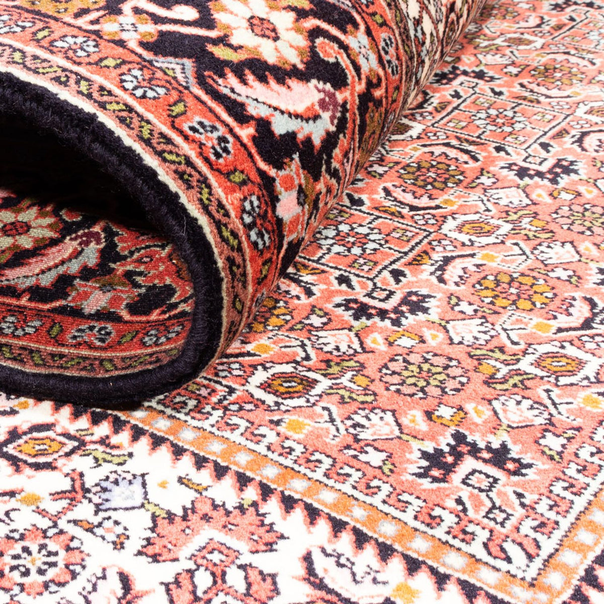 Tapis persan - Bidjar - 235 x 168 cm - rouge