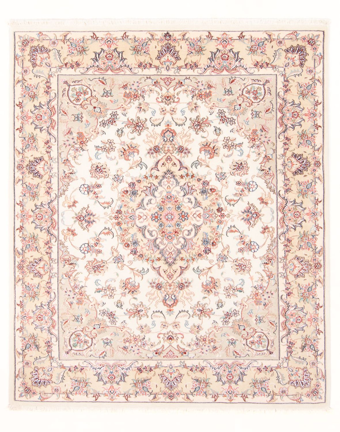Tapis persan - Tabriz - Royal - 195 x 150 cm - crème