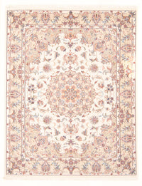 Tapis persan - Tabriz - Royal - 198 x 148 cm - crème