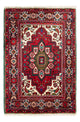 Tapis persan - Nomadic - 88 x 58 cm - rouge
