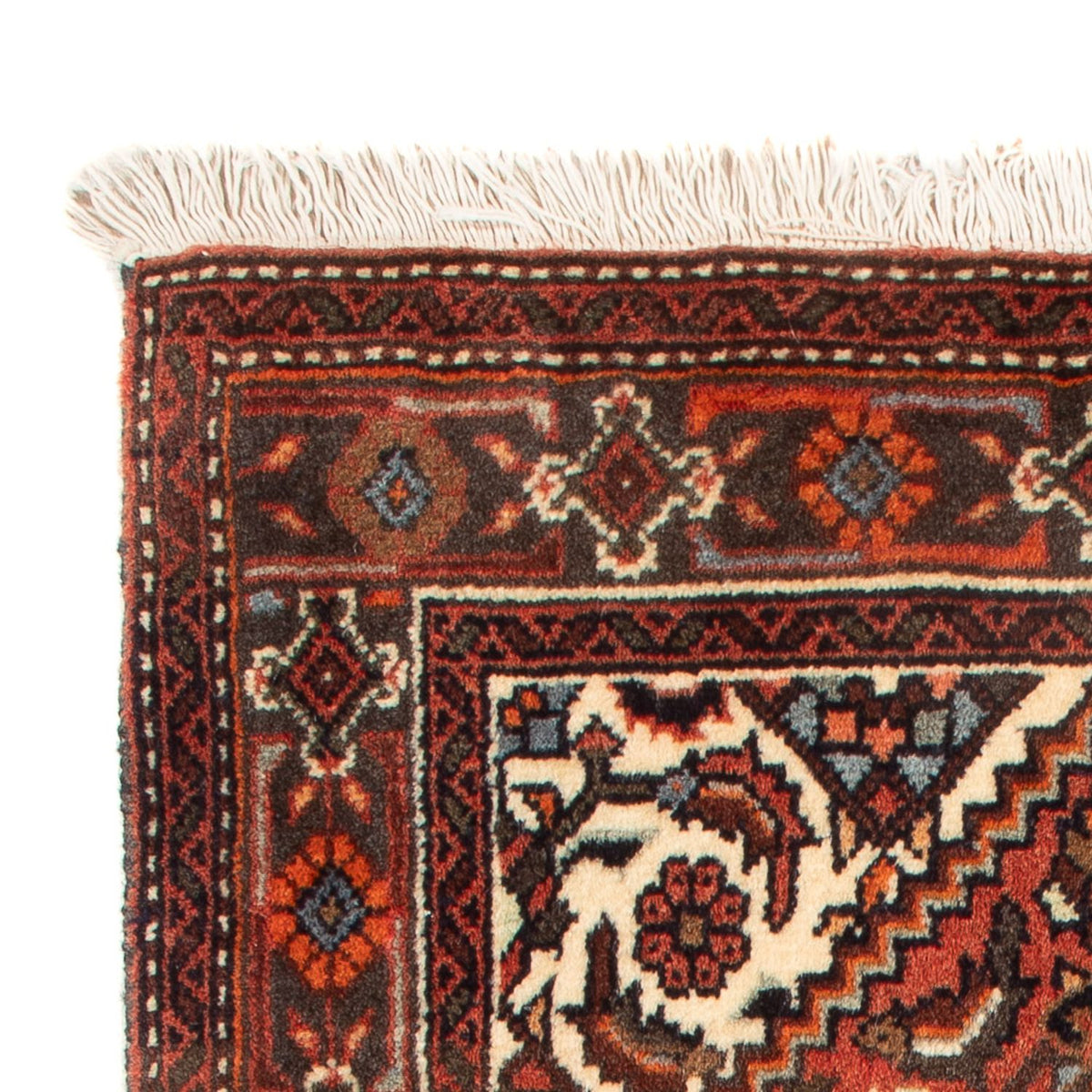 Tapis persan - Nomadic - 90 x 61 cm - rouge