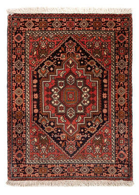 Tapis persan - Nomadic - 90 x 60 cm - rouge