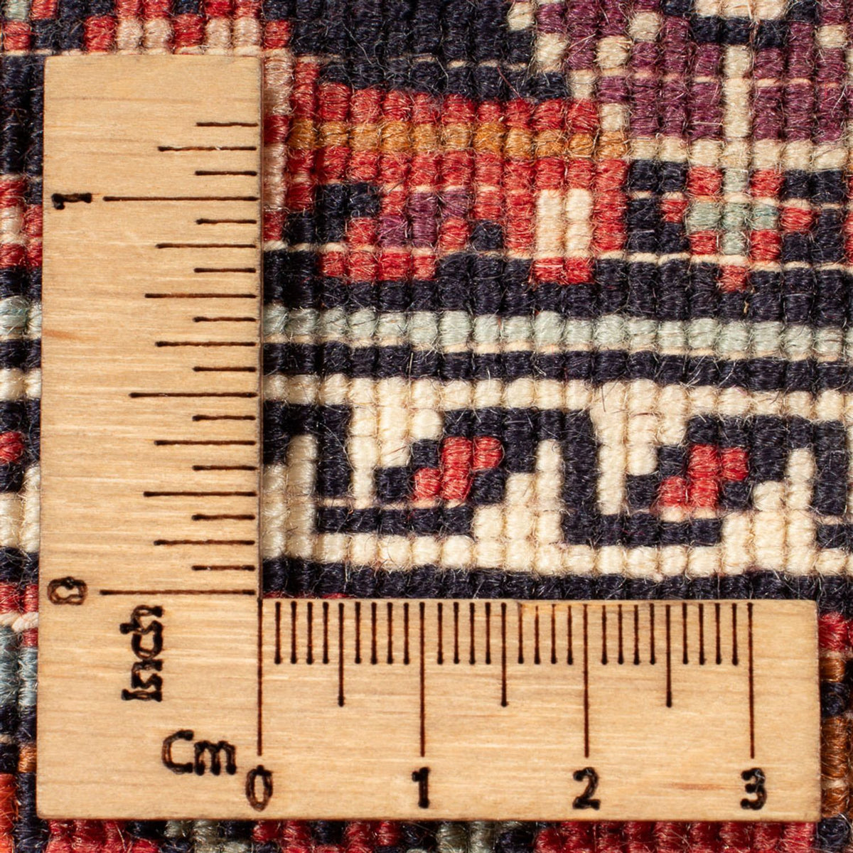 Tapis persan - Nomadic - 90 x 60 cm - rouge