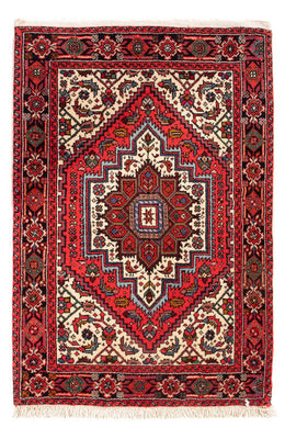 Tapis persan - Nomadic - 91 x 62 cm - rouge