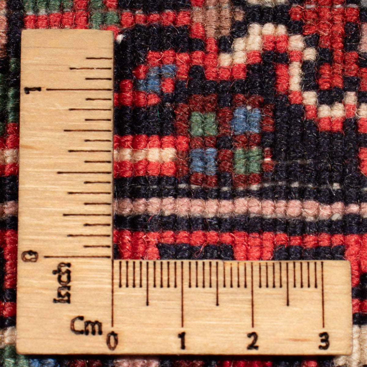 Tapis persan - Nomadic - 91 x 62 cm - rouge