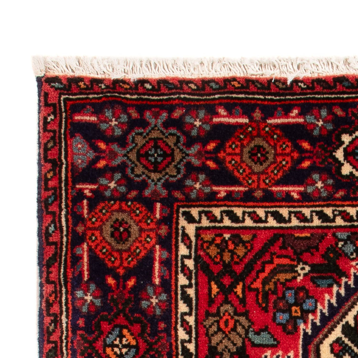 Tapis persan - Nomadic - 72 x 48 cm - rouge
