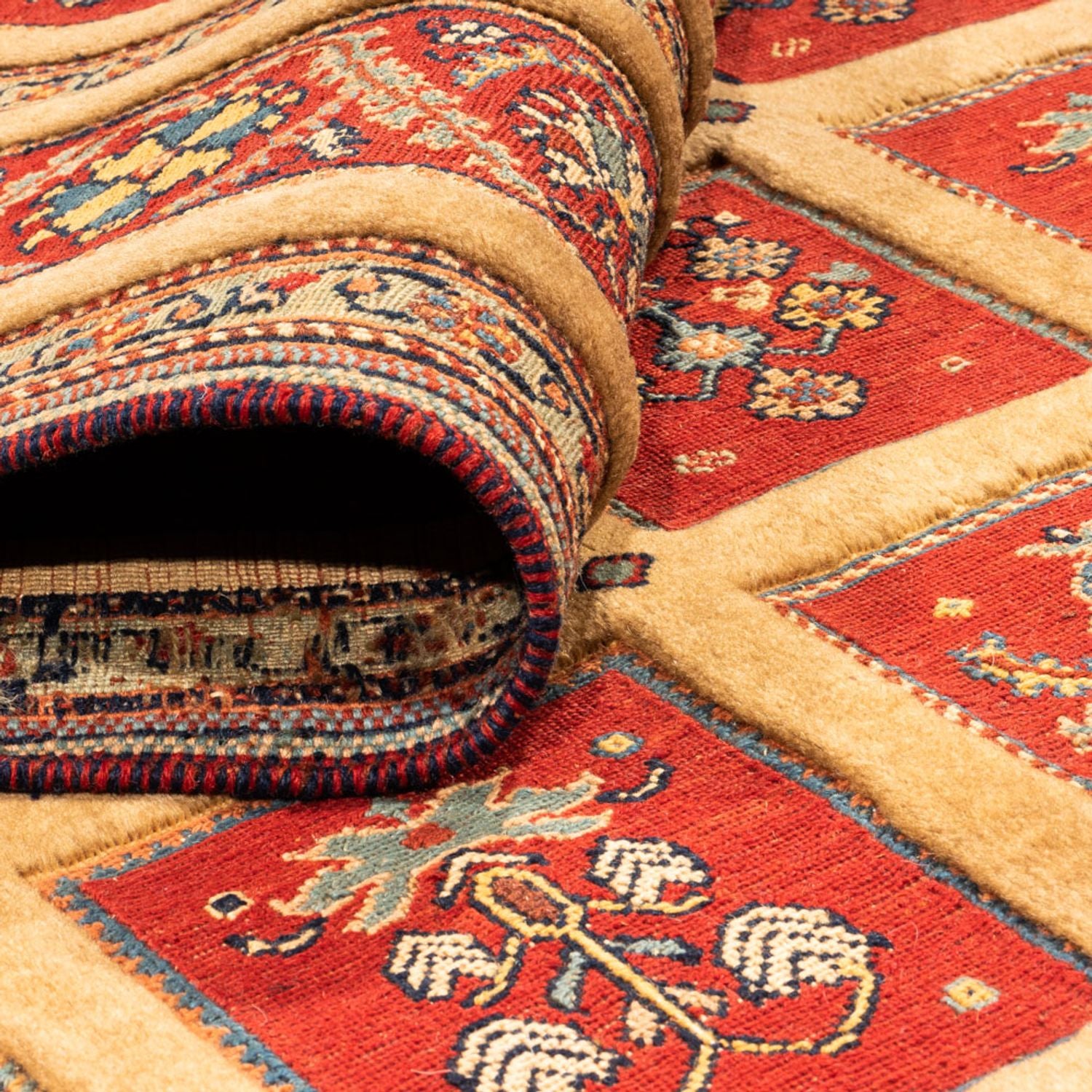 Tapis Kelim - Oriental - 295 x 215 cm - rouge