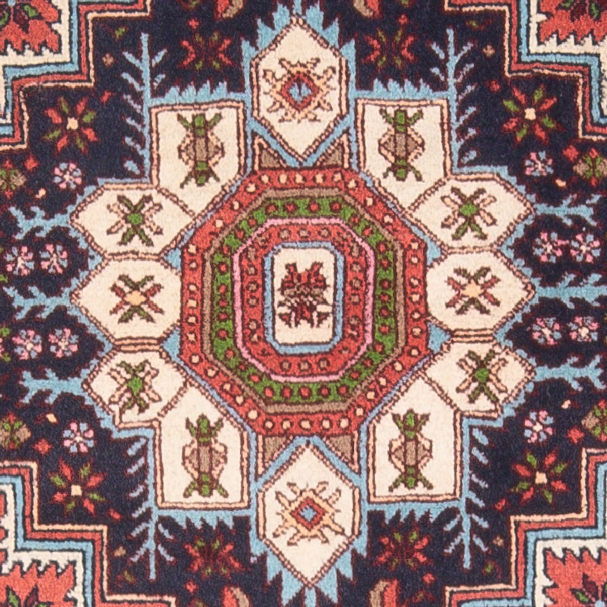 Tapis persan - Nomadic - 132 x 76 cm - crème