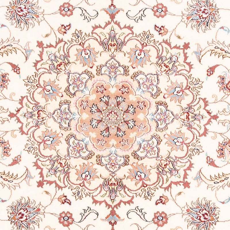 Tapis persan - Tabriz - 196 x 151 cm - crème