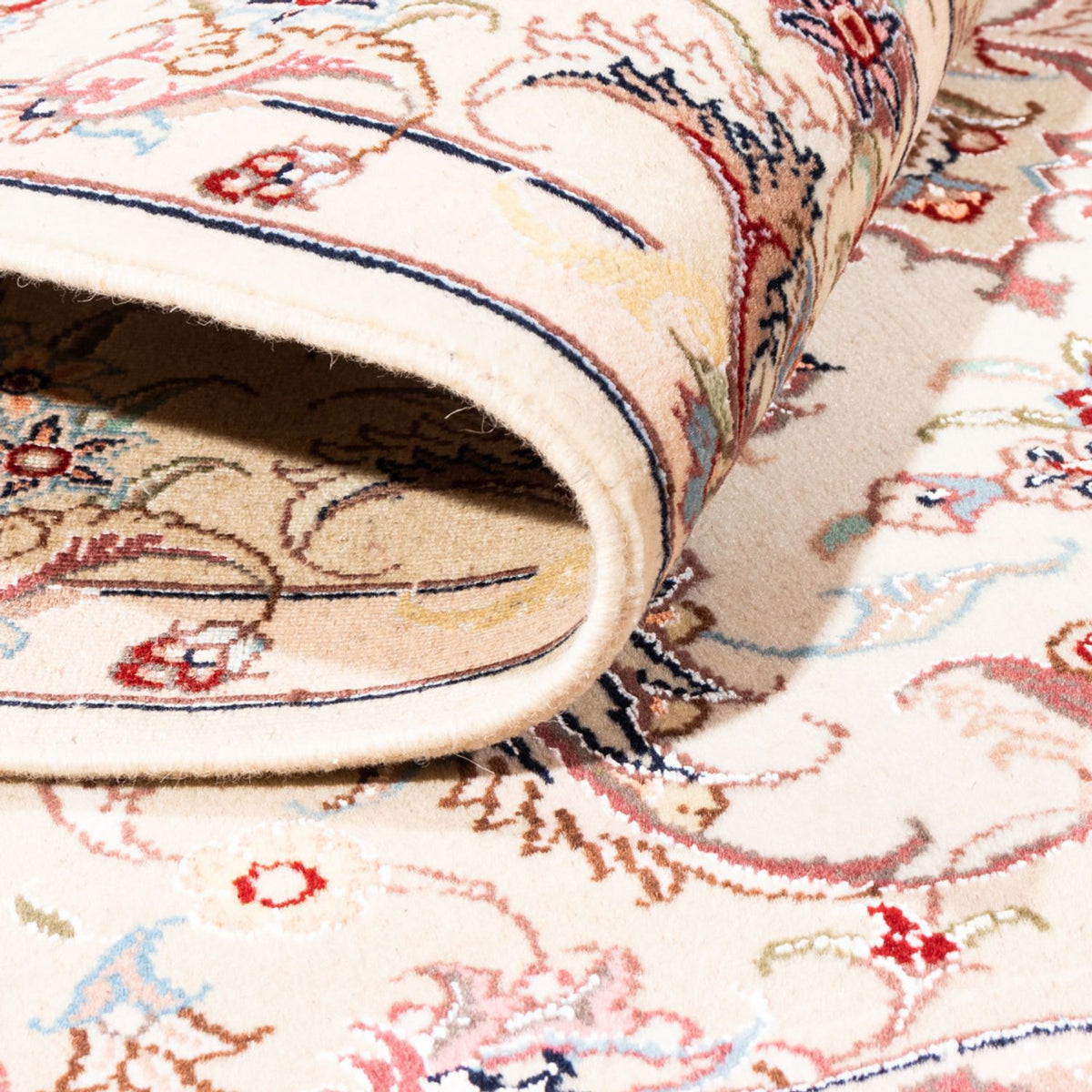 Tapis persan - Tabriz - 196 x 151 cm - crème