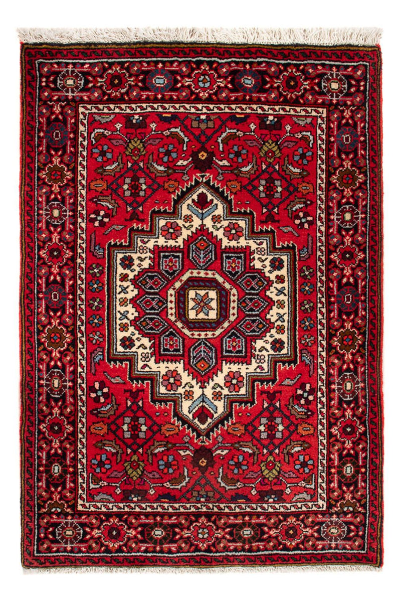 Tapis persan - Nomadic - 87 x 62 cm - rouge