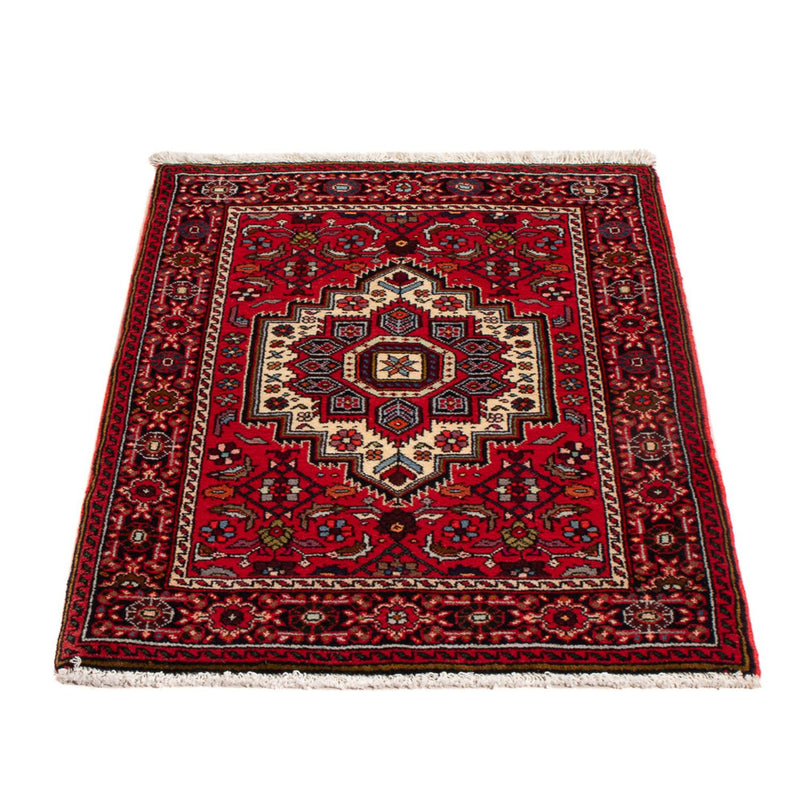 Tapis persan - Nomadic - 87 x 62 cm - rouge