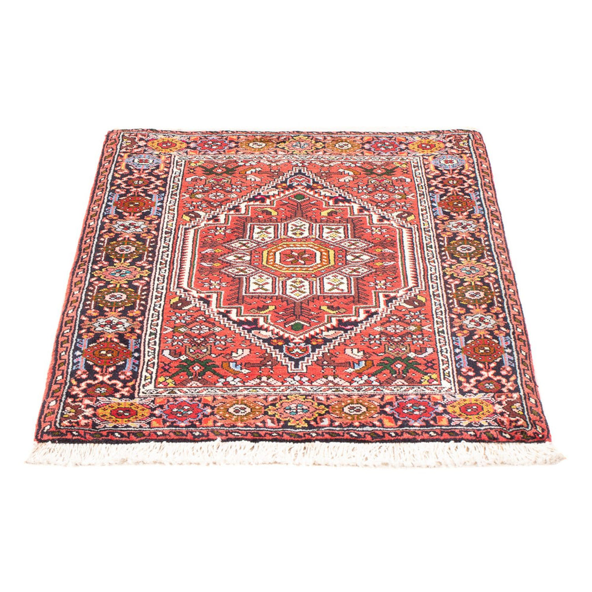 Tapis persan - Nomadic - 97 x 60 cm - rouge