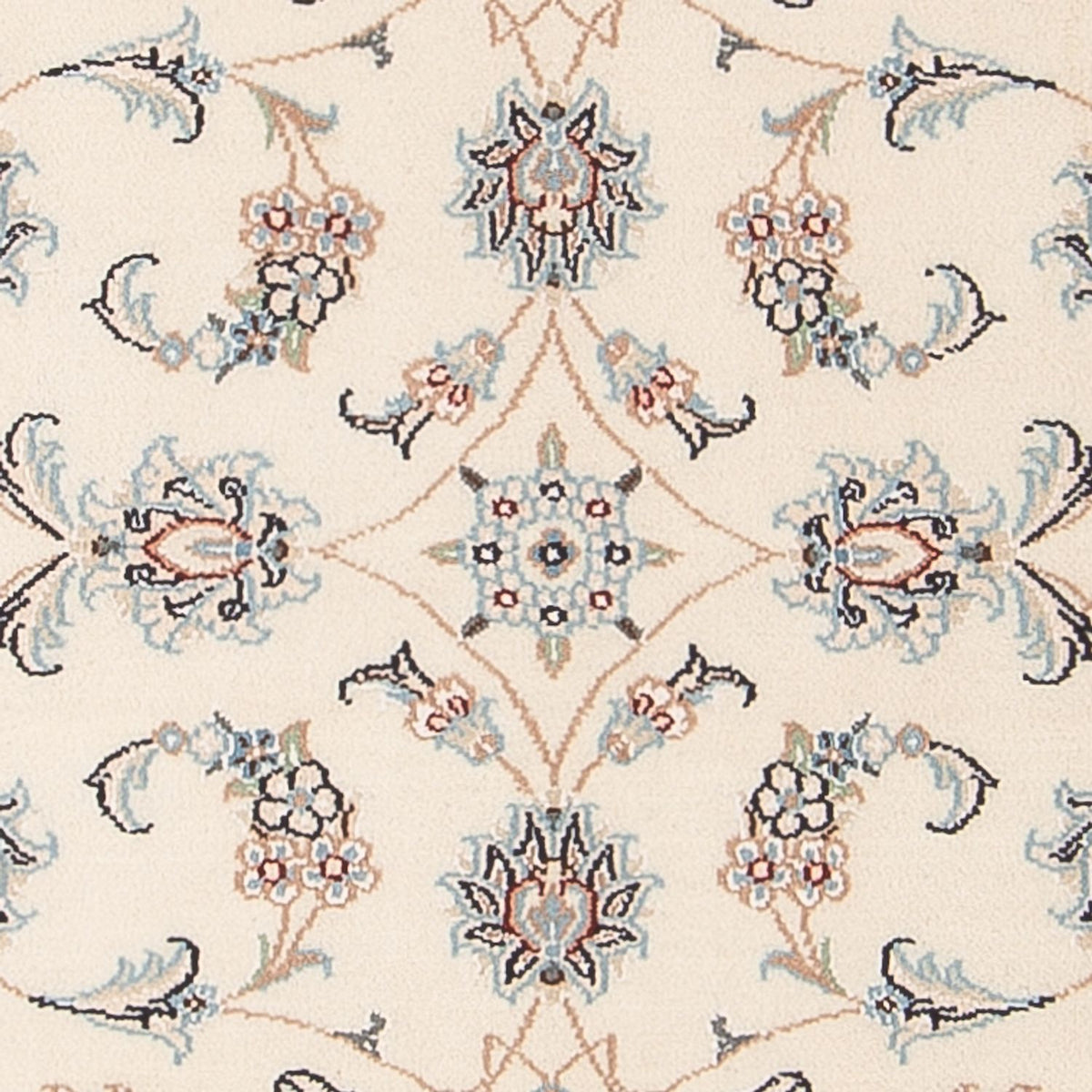 Tapis persan - Nain - Premium - 118 x 80 cm - crème