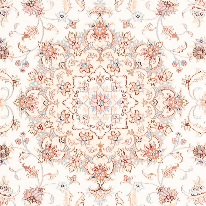 Tapis persan - Tabriz - 196 x 153 cm - crème